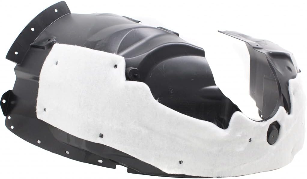 For Ford Fusion 2017 2018 2019 2020 Fender Liner Passenger Side | Front | 1.5L/2.0L Turbo | 2.5L | PP Plastic | Replacement For FO1249176 | HS7Z16102B