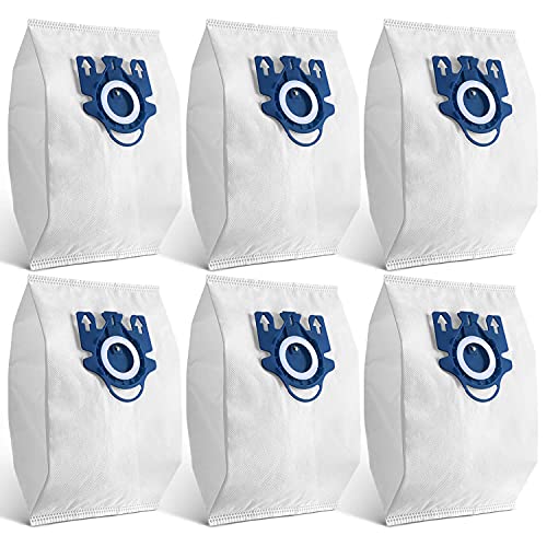 6 Remplacement Sac + Filtre pour Miele HyClean 3D Efficiency GN Classic C1 Complete C2 C3 S2000 S5000 S8000 Series - 9917730 Cover