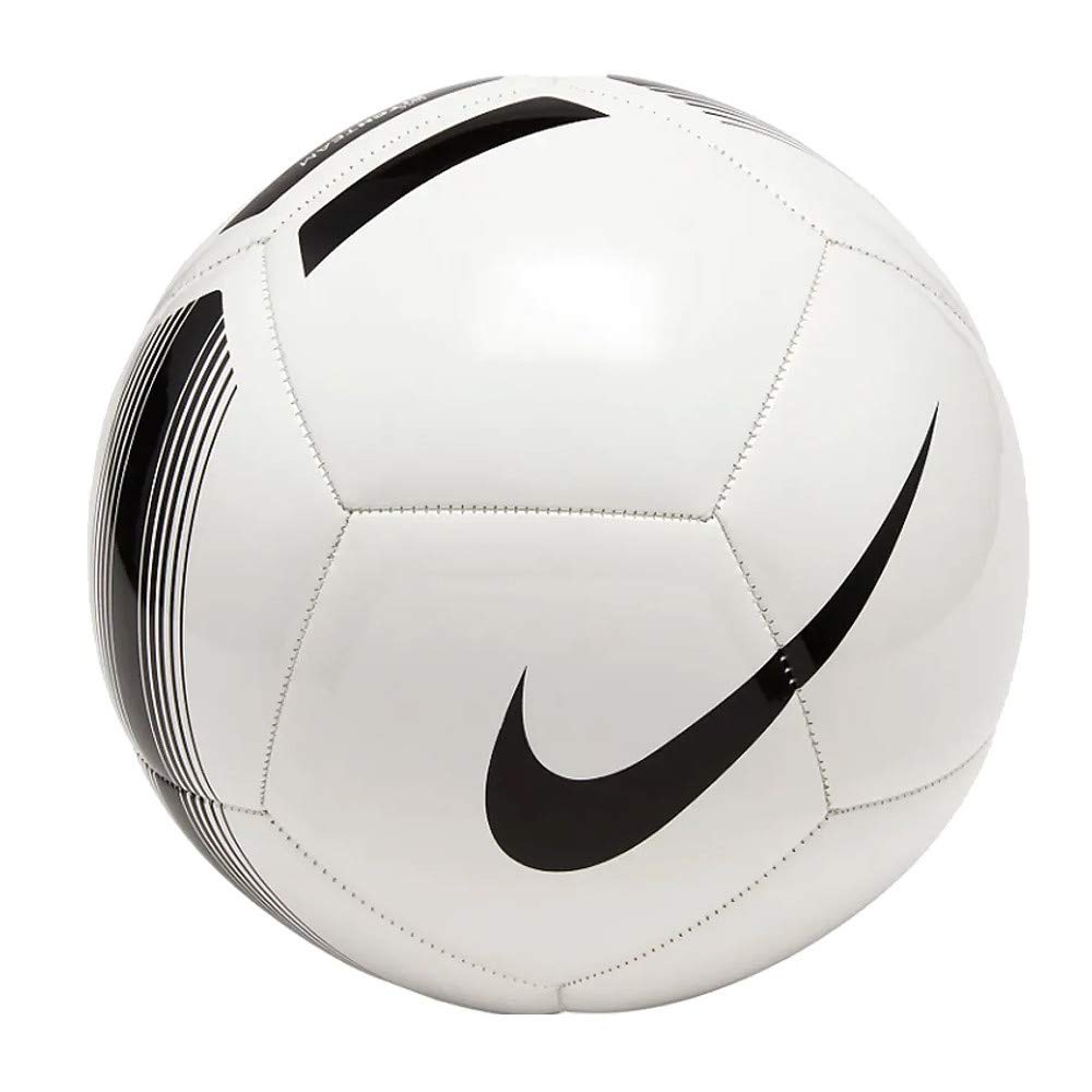Nike Unisex-Adult Pitch Team Soccer Ball SC3992 white/black 5