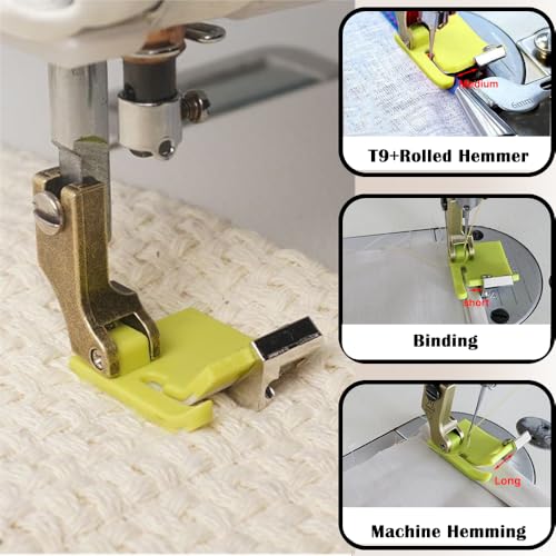 Aganimo Juego de 3 Pies de Máquina de Coser Ajustables miniatura 4