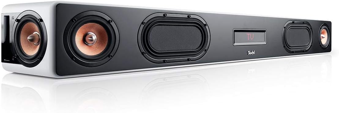 Teufel CINEBAR LUX Ambition - Soundbar con subwoofer, Dolby Audio, LAN