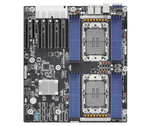 ASRock Rack SPC741D16X-2T EEB サーバー マザーボード デュアルソケット 第4世代 インテルR XeonR スケーラブルプロセッサー (LGA 4677) C741 16 DIMM スロット 6 PCIe5.0 x16 デュアル