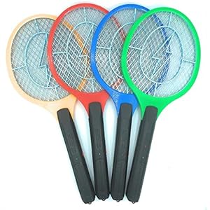 TEMPO DI SALDI Elektrisch racket oplaadbare flitser muggen vliegen insecten thuis camping