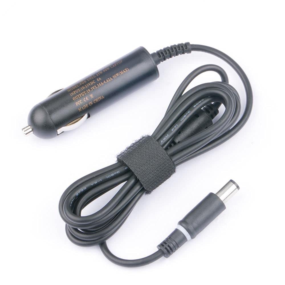 MicroBattery 90W Dell Car Adapter 19.5V 4.62A Plug: 7.4*5.0, MBXDE-DC0002 (19.5V 4.62A Plug: 7.4*5.0)