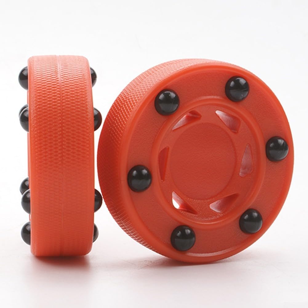 DAZZLEEX Palet de hockey à roulettes pour entraînement de hockey de rue ABS amélioré sensation de tir pour les débutants entraînement ou compétition de hockey à roulettes
