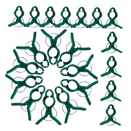 Abaodam 50個 園芸用植物サポートクリップ 柔軟で丈夫なプラスチック製 トマトやる性野菜対応 植物誘引と茎支柱固定に