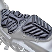 CRF1100L Adventure Sitz Sitzkissen Für Honda Africa Twin 1100 - Stoßdämpfend, Atmungsaktiv, Anti-Rutsch, 36x34 Cm CRF1100L Sitzkissen