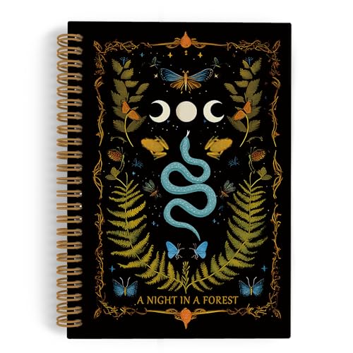 Cahier à spirale motif serpent 515-book-SE-snake pour le bureau et les cours