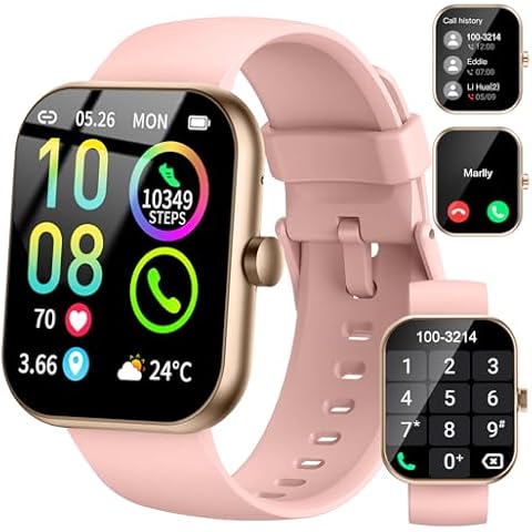 Montre Connectée Femme Homme avec Appel Bluetooth Cover