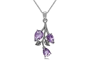 Exquisite Real Amethyst Necklace: Timeless Elegance for Women