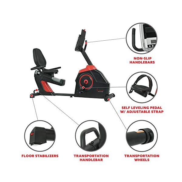 Sunny-Health-Fitness-Evo-Fit-Cardio-Recumbent-Bike-SF-RB4954 Sunny Health & Fitness Evo-Fit Cardio Recumbent Bike - SF-RB4954