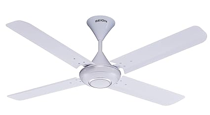 Seion Ceiling Fan Regenta 1200 MM Matt White
