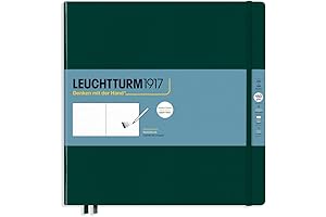Leuchtturm1917 - Square Hardcover Sketchbook (Forest Choice): Unleash Your Artistic Potential