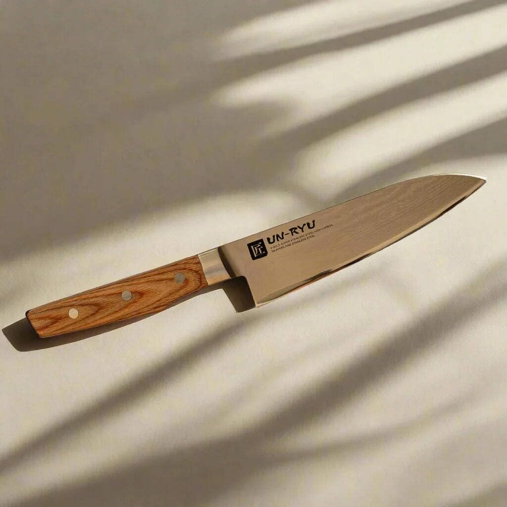 Amazon｜下村工業 日本製 ダマスカス 包丁 雲竜 三徳 170mm VG-10 33層