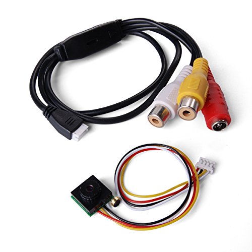 XCSOURCE 600TVL 5MP Full HD Mini Micro Telecamera