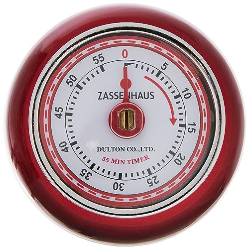 Zassenhaus 71849 Kitchen Timer, Metallic red,7 cm - Image 3