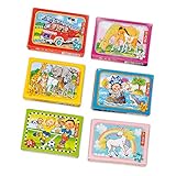 mini puzzle ravensburger Format 16,8 x 12,3 cm. Lustige Illustrationen von Lutz Mauder zum Puzzeln.
