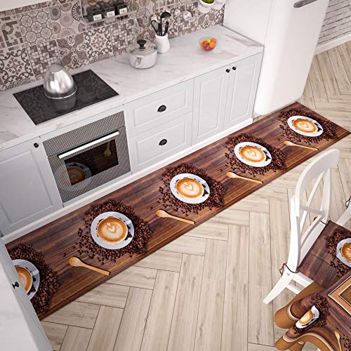 PETTI Artigiani Italiani Rectangular, Microfiber, Decorative Printed Table Cloth, 100% Made in Italy, Coffe 1, 140x360 cm - Image 4