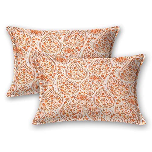 See full amazon price history chart for LINENWALAS Cotton Pillow Covers Set of 2, Bedroom Pillows with Envelope Closure, Soft Smooth Cool Breathable Pillowcases for Home Hotel Quality Premium Pillow Inserts (28x18 inch, Paisley Drop Orange) LINENWALAS Cotton Pillow Covers Set of 2, Bedroom Pillows with Envelope Closure, Soft Smooth Cool Breathable Pillowcases for Home Hotel Quality Premium Pillow Inserts (28x18 inch, Paisley Drop Orange) (B0B5ZSHY7G) Amazon Price History, Amazon Price Tracker