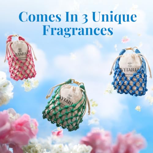 Image of Nytarra Luxury Closet Fresheners Pack of 3 | Long Lasting Air Fresheners for Closets, Drawers & Cupboards | Hanging Wardrobe Air Freshener Pouch | Premium Wardrobe Fragrance