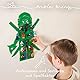 moin minis Kinderzimmerregal für 18 Minifiguren kompatibel mit Ninja Figuren Klemmbausteinen, Aufbewahrungsregal Schaukasten Regal Wandregal Ordnungssystem Sammelvitrine