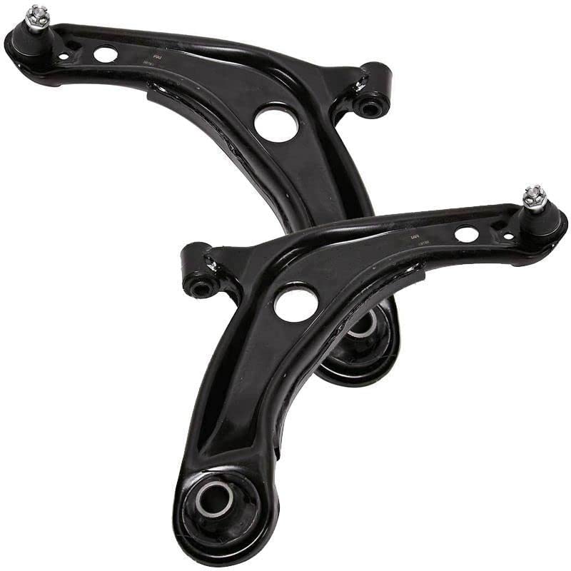 Wishbone Compatible With Toyota Yaris Front, Pair, Lower, Control Arm, Suspension Arm