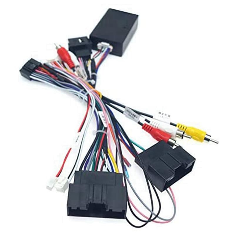 3X Car 16PIN for Audio Power Cord Radio Wiring Harness with Canbus Box for Ford Focus F150 Ranger 2012-2015