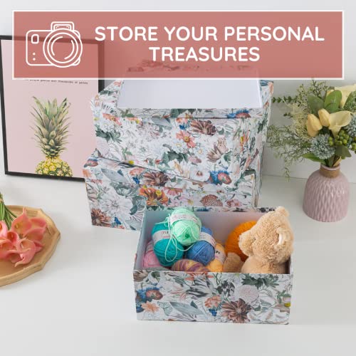 Soul & Lane Sunset Bouquet Decorative Storage Boxes #TOP15