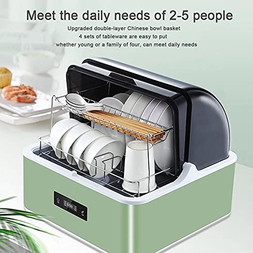 Automatische Vaatwasser - Tafelmodel Compacte Vaatwasser, Draagbare Aanrecht Vaatwasser Intelligente Controle Drogen Opslaan LED Display Desinfectie 360° Reiniging Thuis Appartement - Afbeelding 6