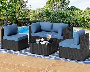 5 piece sectional outdoor