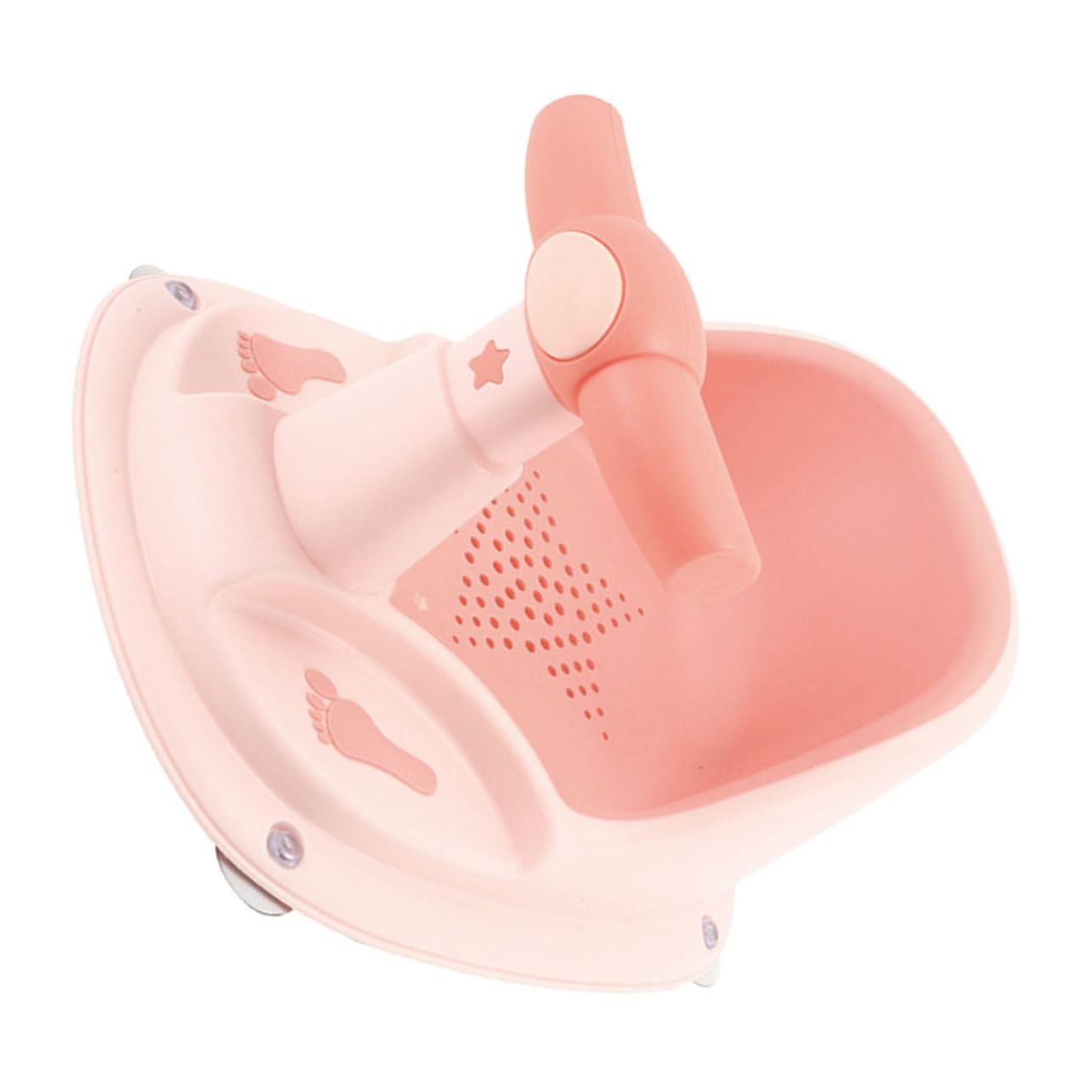 PartyKindom Portable Seat for Nonslip Bathtub Support Ergonomic Design for Comfort and Safety for Home and Apartment Use for Ages Months