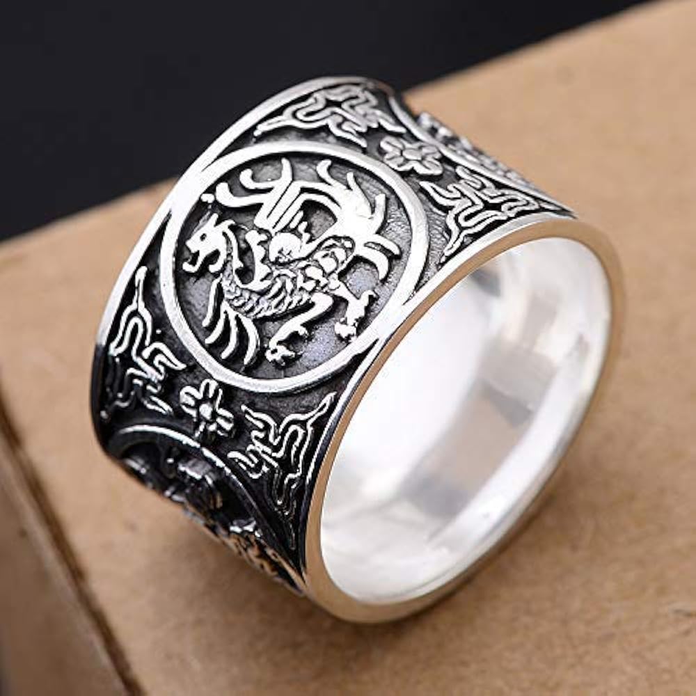 Amazon.com: 999 Sterling Silver Wide Band Ring For Men Amazon.com: 999 Sterling Silver Wide Band Ring For Men