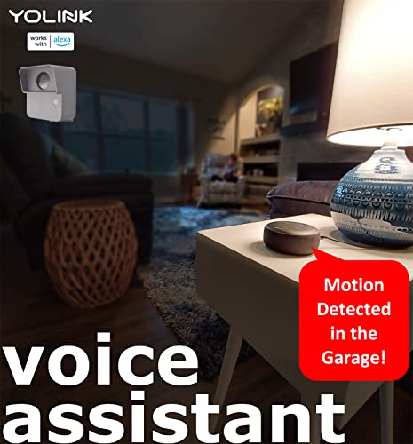 Détecteur de mouvement extérieur longue portée YoLink LoRa connecté Alexa - 6