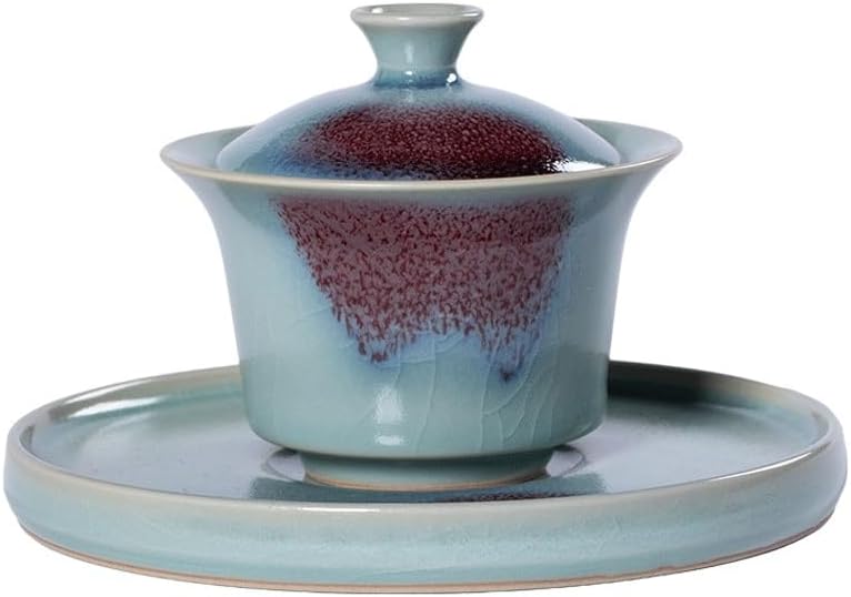 Tea Lid Set Tureen Maker Cover Bowl SuppliesPorcelain