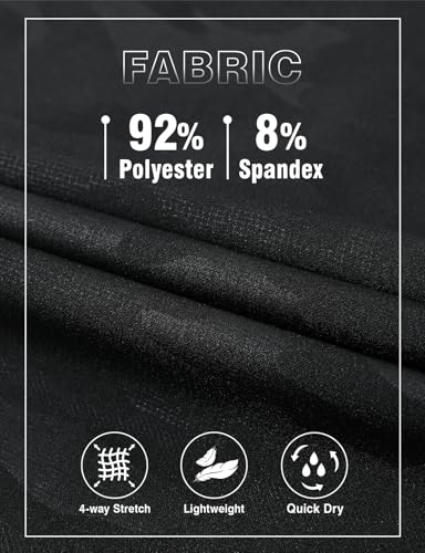 Image of TBMPOY Men's Outdoor Lightweight Hiking Mountain Pants Running Active Jogger Pants