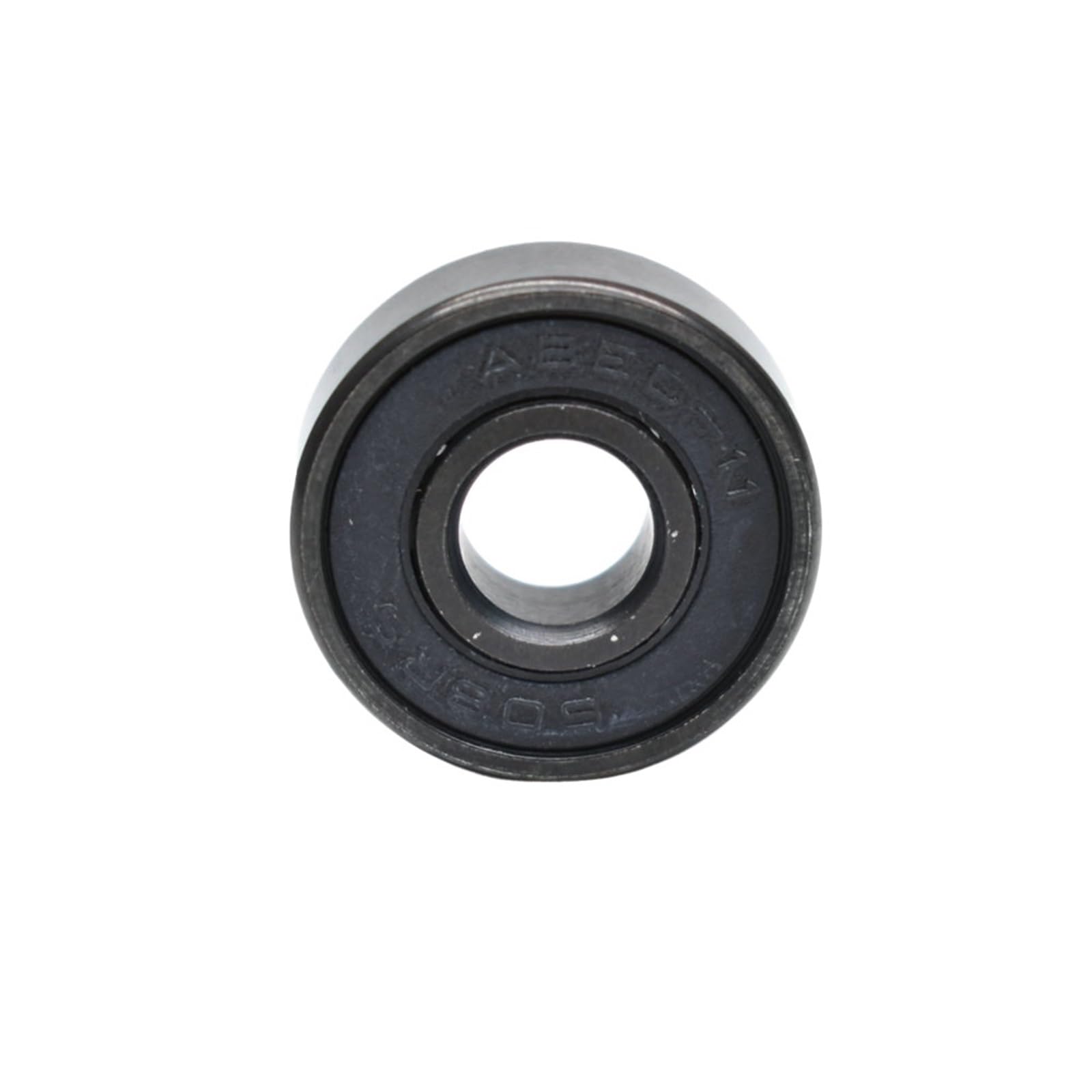 10 piezas 608 8x22x7 mm Acabado de aleación negra ZrO2 Rodamiento de bolas de cerámica blanca 608rs Rodamientos for patines en línea