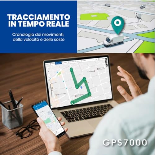 GPS7000-4G Localizzatore Gps Nascosto Per Veicoli | Include 12 Mesi | Facile Auto-Installazione | Dopo 12 Mesi è Possibile Sottoscrivere Volontariamente L’Abbonamento | Nessun Costo Nascosto - 3