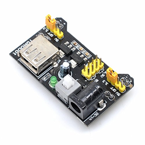 Oiyagai 830 laços placa de ensaio + módulo de fonte de alimentação 5V/3,3V + 65 peças kit de fios ju