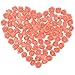 ERINGOGO 100 Pezzi 3. 5 Cm di Rose in Schiuma Finta Mini per Sempre Fiore Artificiale Rosa Artificiale Testa per Bouquets Fai- Da- Te Arredamento per La Casa per La Casa Arancione