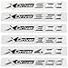 Coffre de Voiture Côté Logo Emblème Autocollant XDrive 20d 25d 30d 35d 40d 50d, pour BMW Série 2-7 X1 X2 X3 X4 X5 X6 X7 M1 M2 M3 M4 M5 M6