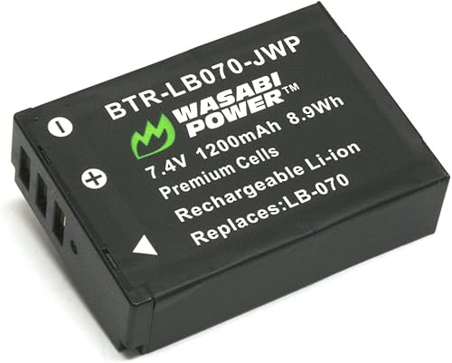 Wasabi Power Batería para Kodak LB-070 y Kodak PIXPRO AZ651, S-1