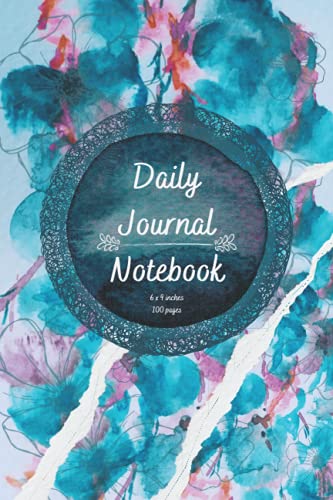 Daily Journal Notebook: Undated Lined Writing Notepad-uncluttered space-plan organize log