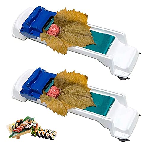 Weinblätter Roller 2 Stücke Gemüse Fleisch Roller Küchen Rollwerkzeug Fleisch Rollwerkzeug Gemüse Fleisch Rollwerkzeug Weinblätter Rollmaschine Für Gefülltes Fleisch Sushi Roller Gemüse Kohlbereiter Cover