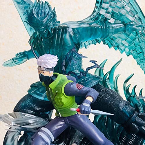 Zaahh 32Cm Hatake Kakashi Naruto Action Figure Anime Statue Model Pvc Environmental Protection Materials Collection Model Decoration Ornaments Gift #TOP1