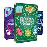 Voxblock Science for Curious Kids Audiobook Bundle, 3 Stories: Biology for Curious Kids, Chemistry for Curious Kids, Physics for Curious Kids