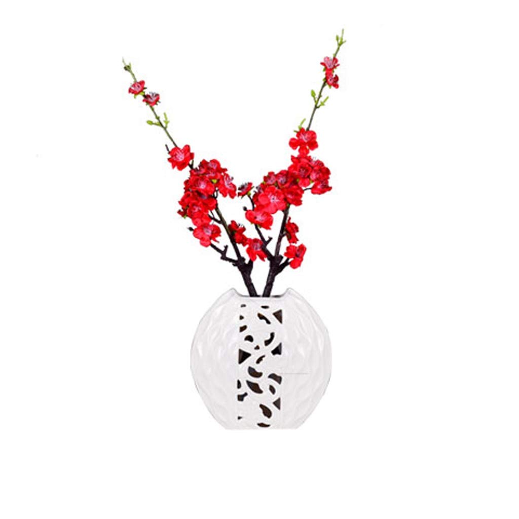 Fausse fleur chic pour meuble TV et salon moderne