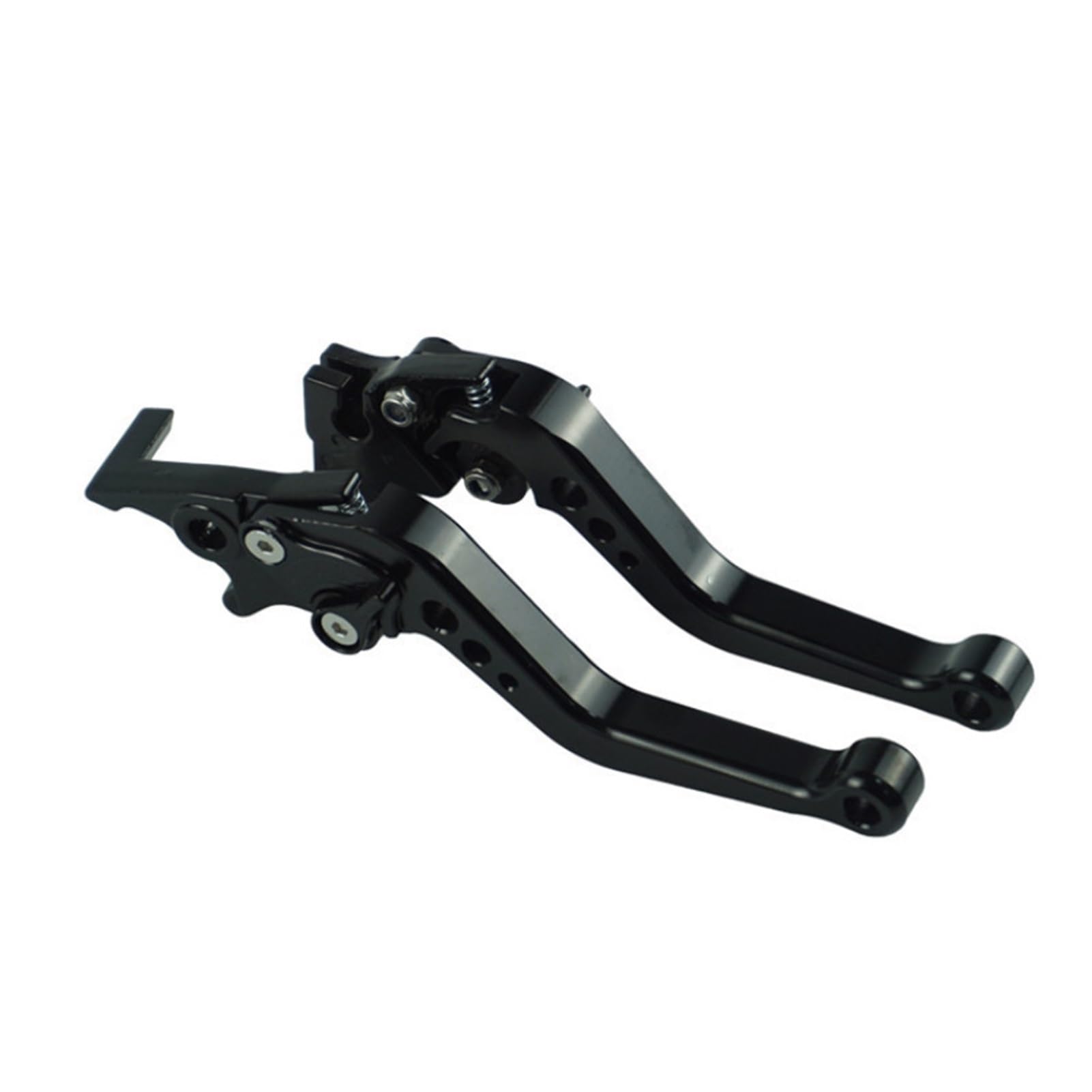 Myzzo Black Motorcycle Brake Lever Alloy Brake Clutch Drum Lever Handles Universal For Motorbike Modification(Black)