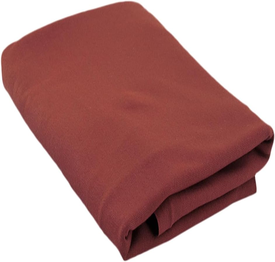 Plain Jersey Fabric Plain Copper - 95% Cotton, 5% Elastane | Soft & Stretchy Versatile for Sewing | 50 cm x 150 cm