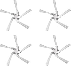 Vacuum Cleaner Rotary Brush Side Brushs Accessories. Compatible for Dreame Bot W10 / W10 Pro. Compatible for Mijia Self-Cleaning Robot Vacuum Mop Pro STYTJ06ZHM Parts (Color : Set 4pcs)