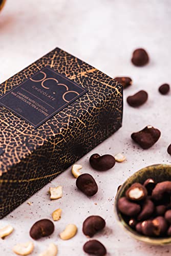 Nüsse mit dunkler Schokoladenkollektion I Edelbitter Schokolade Geschenk | Bio und Vegane | Dunkle und Organisch… – Bild 6